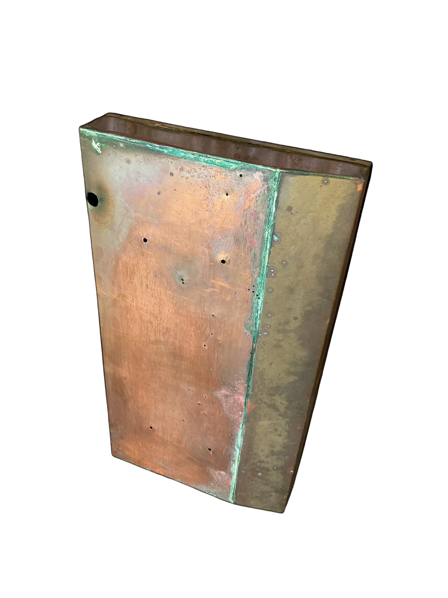 Copper range hood