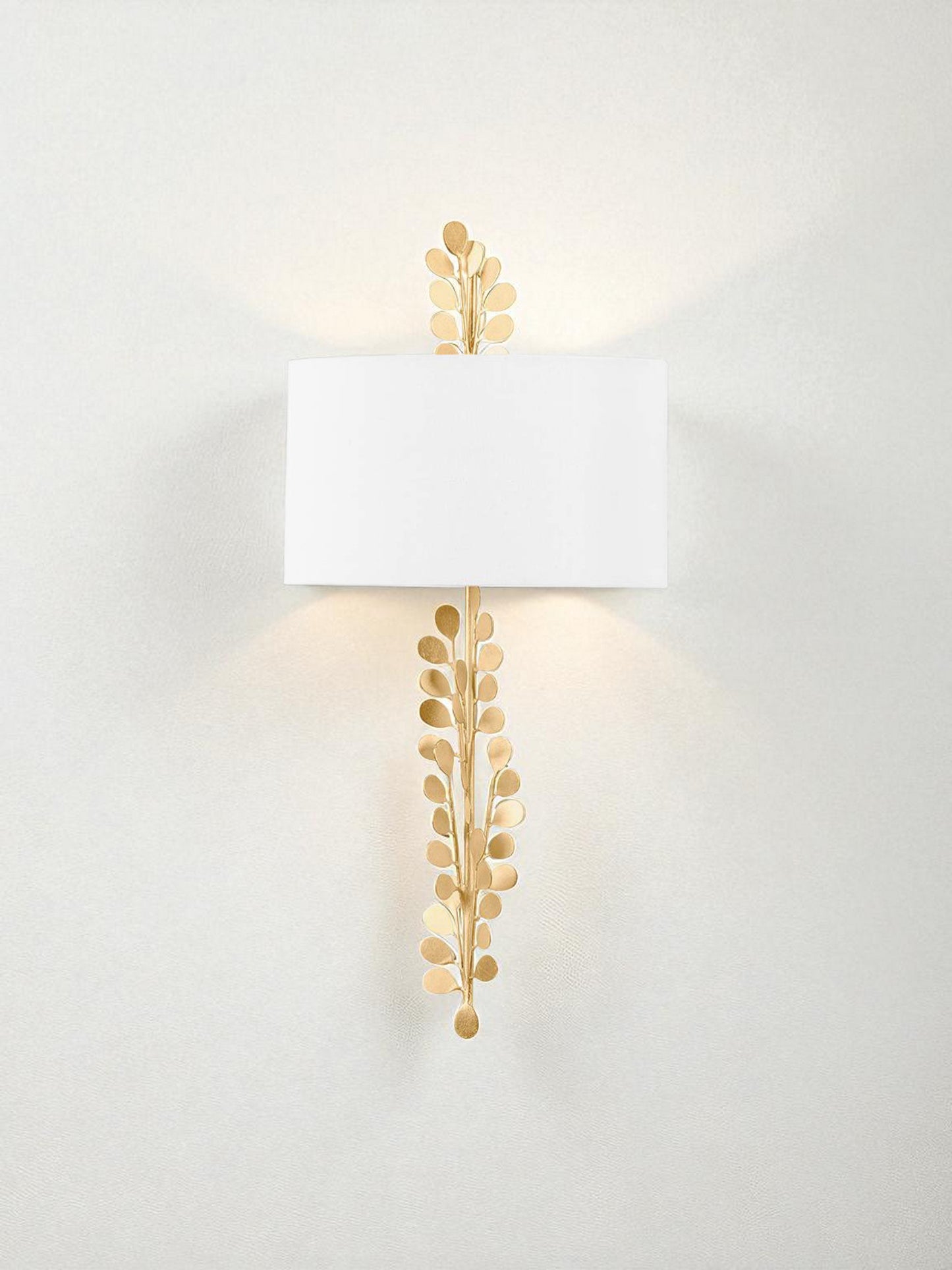 Troy Lighting Adrienne Wall Sconce In Gold Leaf