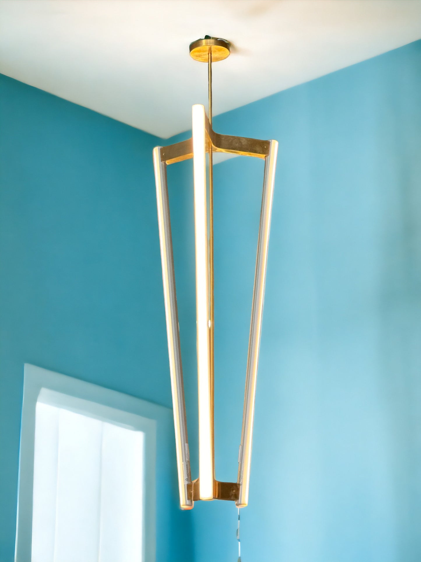 Tube Chandelier by Michael Anastassiades