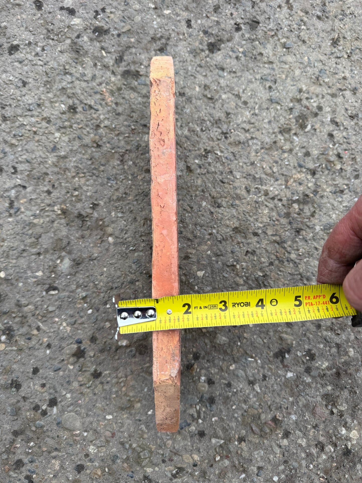 Handmade Mexican Terracotta Picket Tile