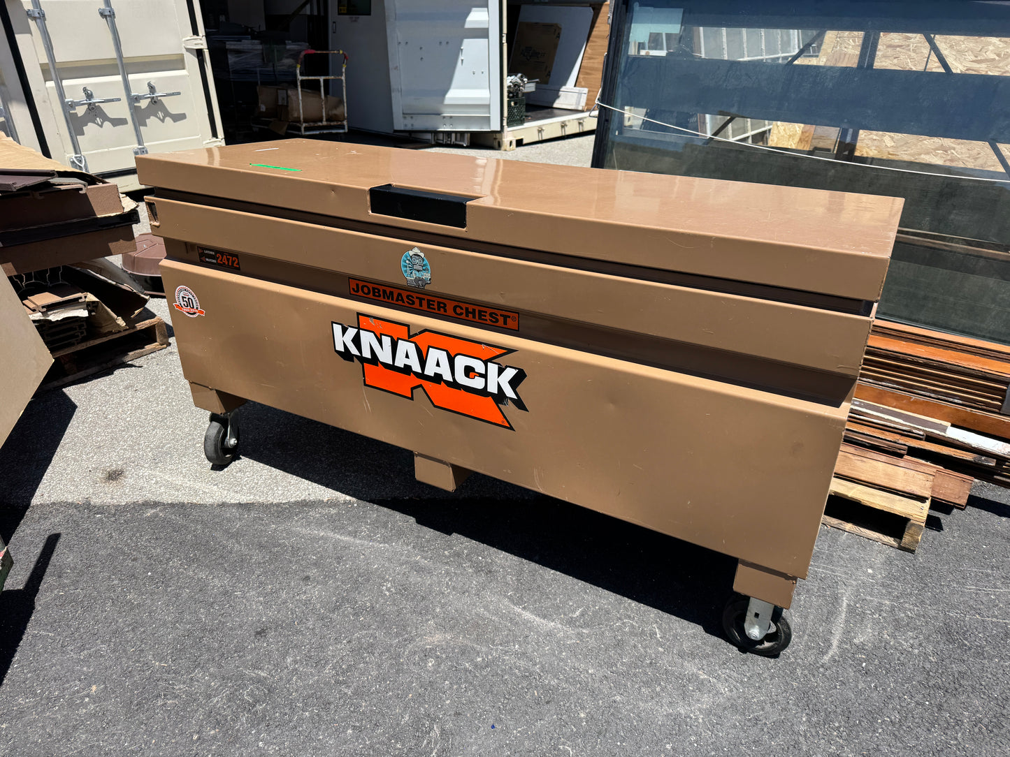 Knaak Jobox 2472 Job Site Tool Box On Wheels