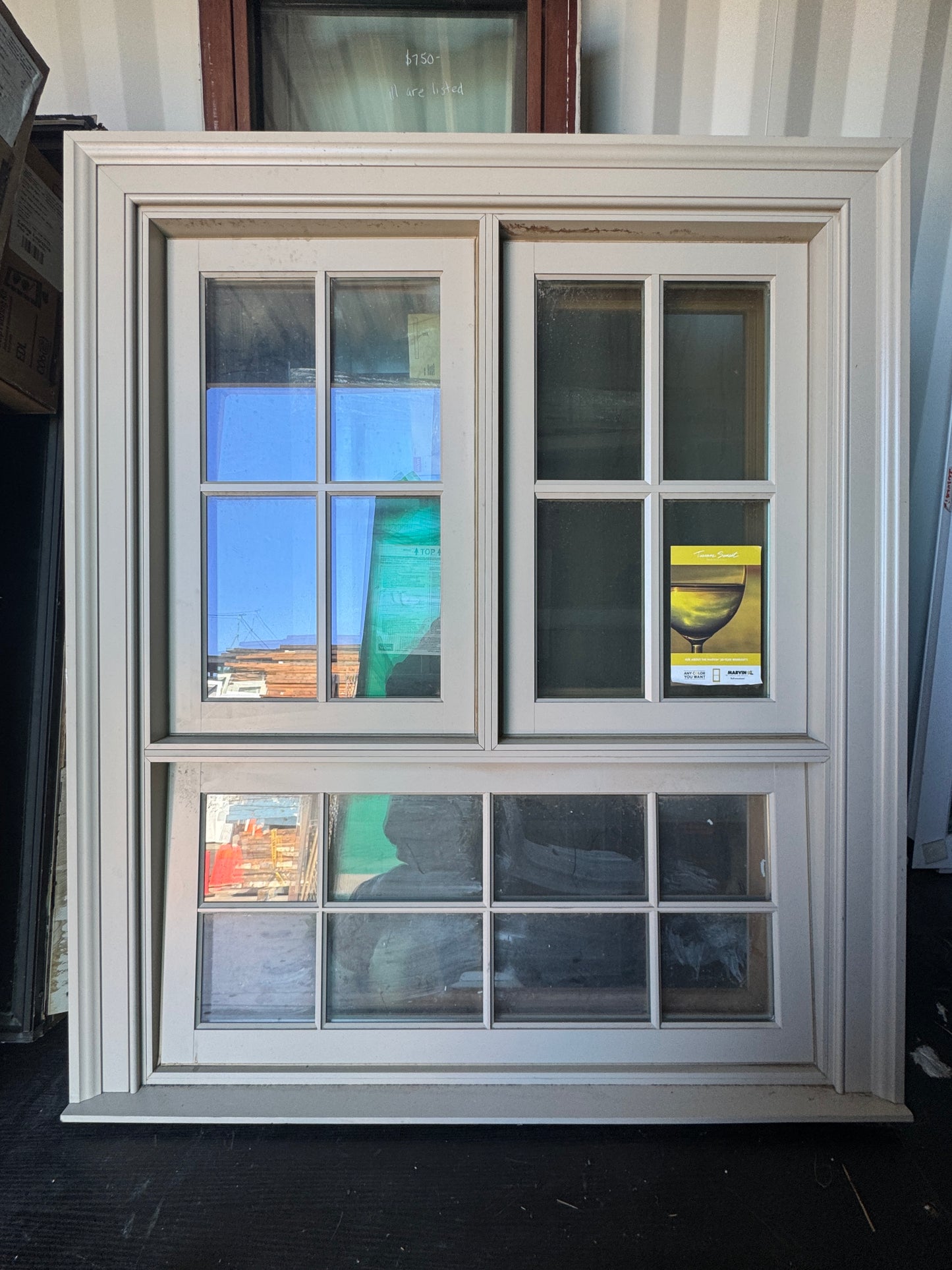 New Marvin Double Divided Lite Casement Window (Kat)