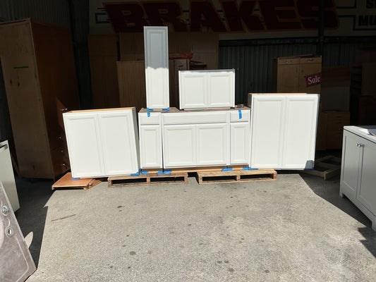 7 Piece Kitchen Cabinet Set