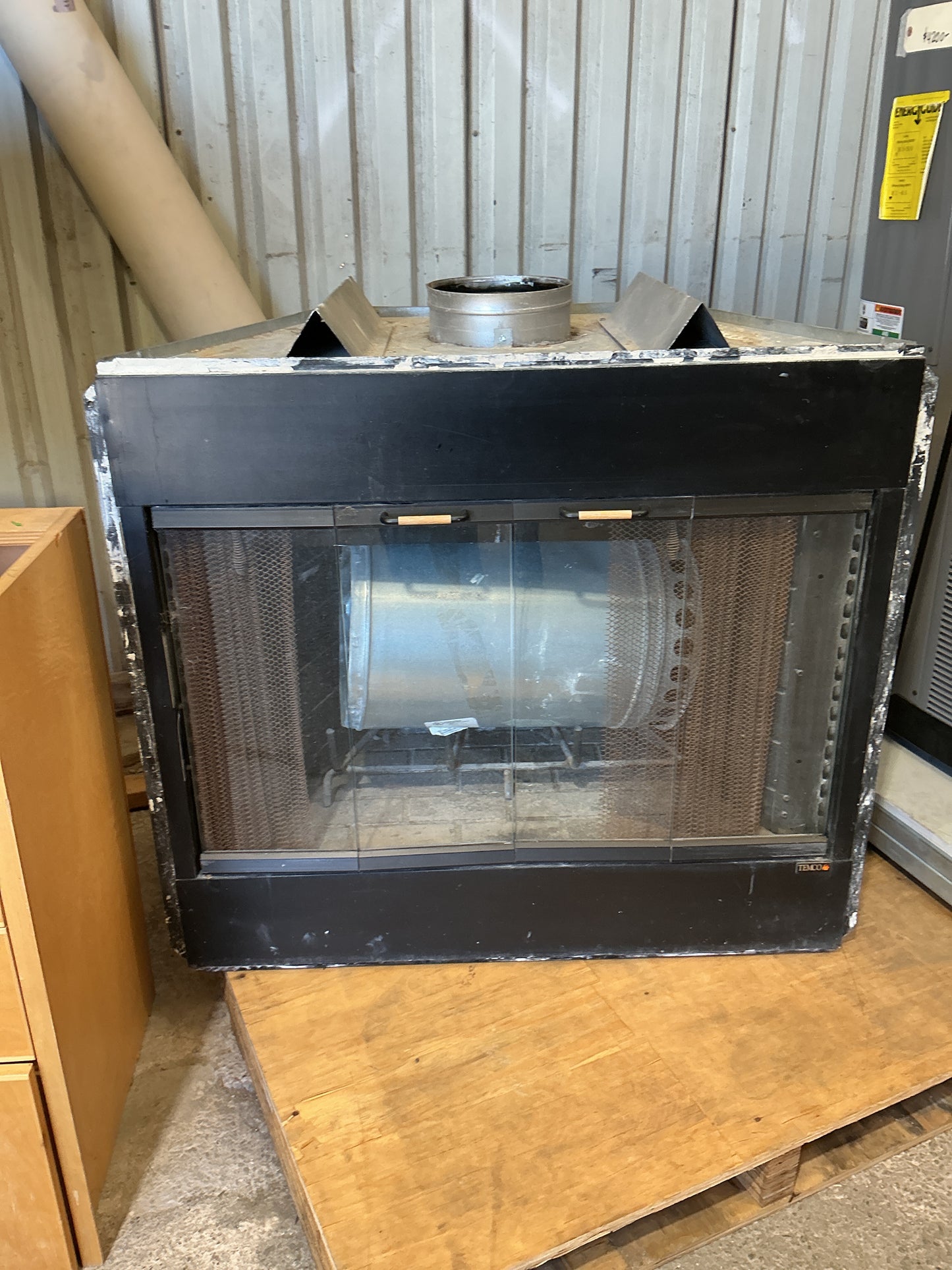 Majestic Products Temco Wood Burning Fireplace Insert