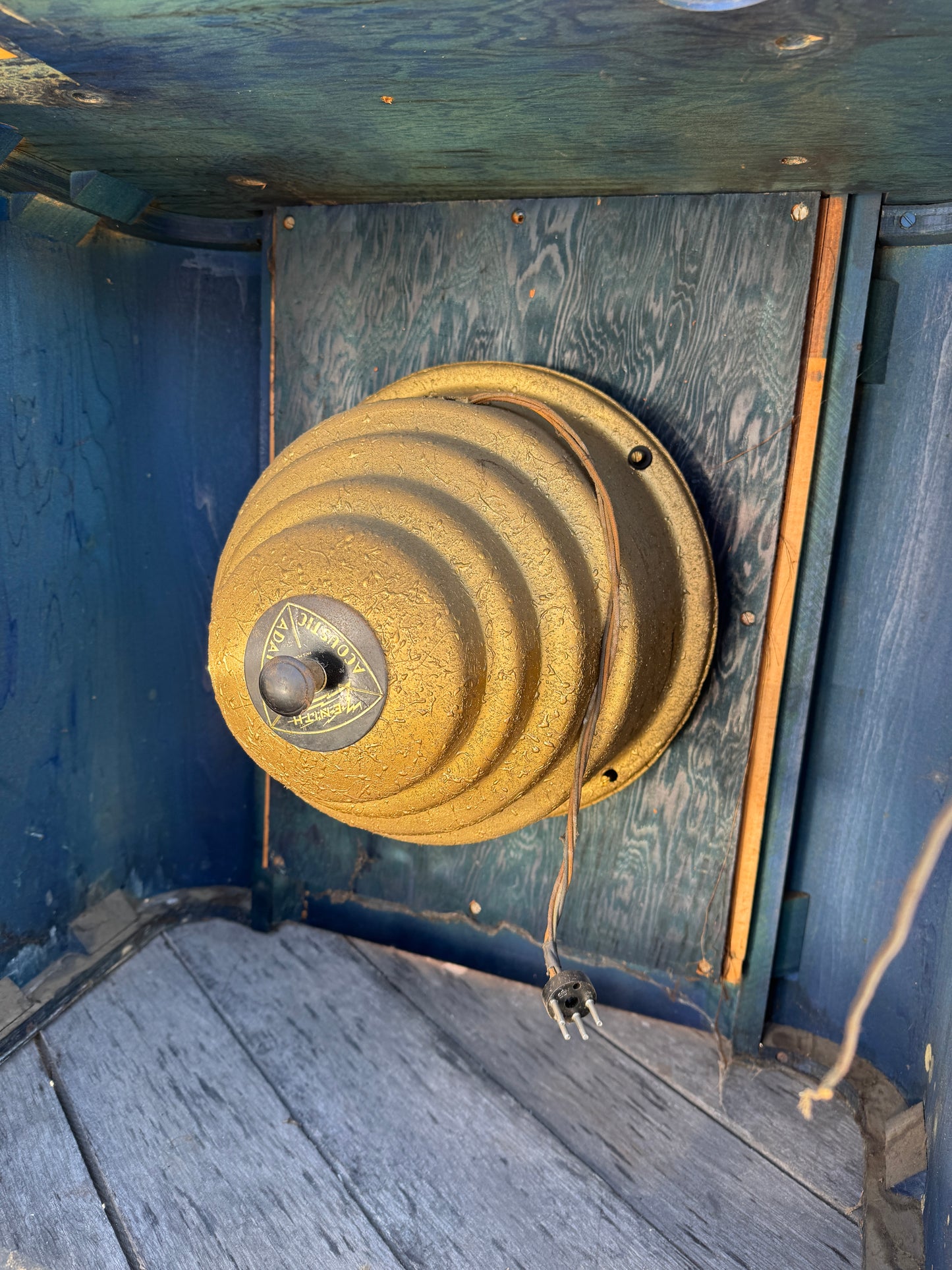 Art Deco Zenith Console Tube Radio 78 Record Player