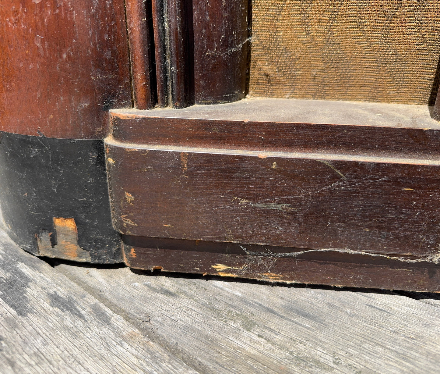 Art Deco Zenith Console Tube Radio 78 Record Player