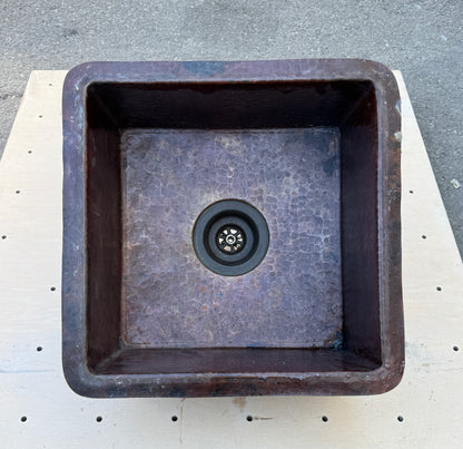 Native Trails Cantina Undermount Single Basin Copper Bar Sink