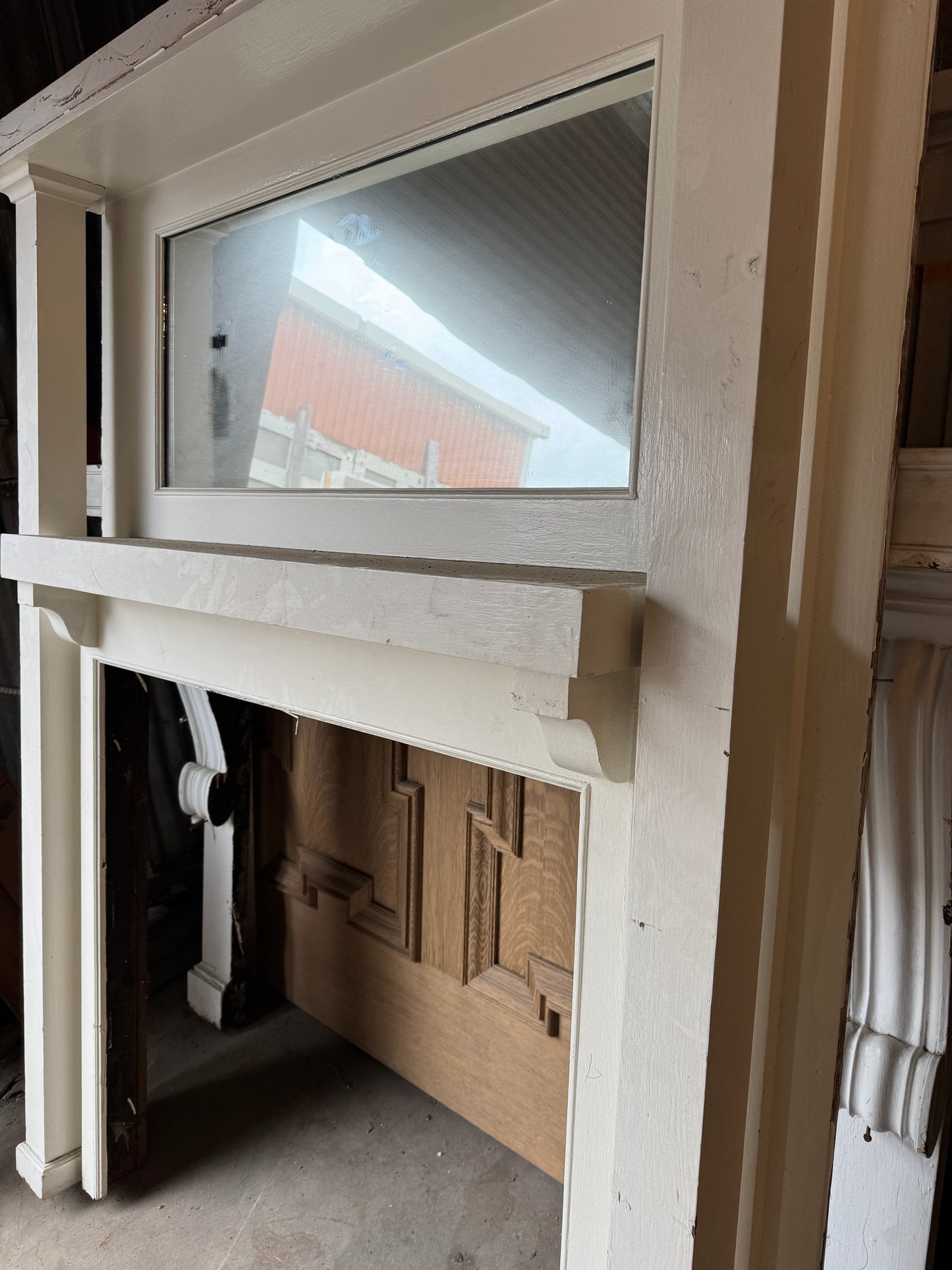 Antique Victorian Fireplace Surround