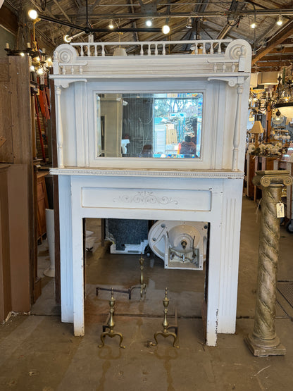 Antique Victorian Fireplace Surround