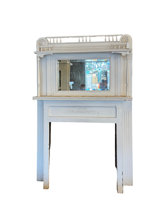 Antique Victorian Fireplace Surround