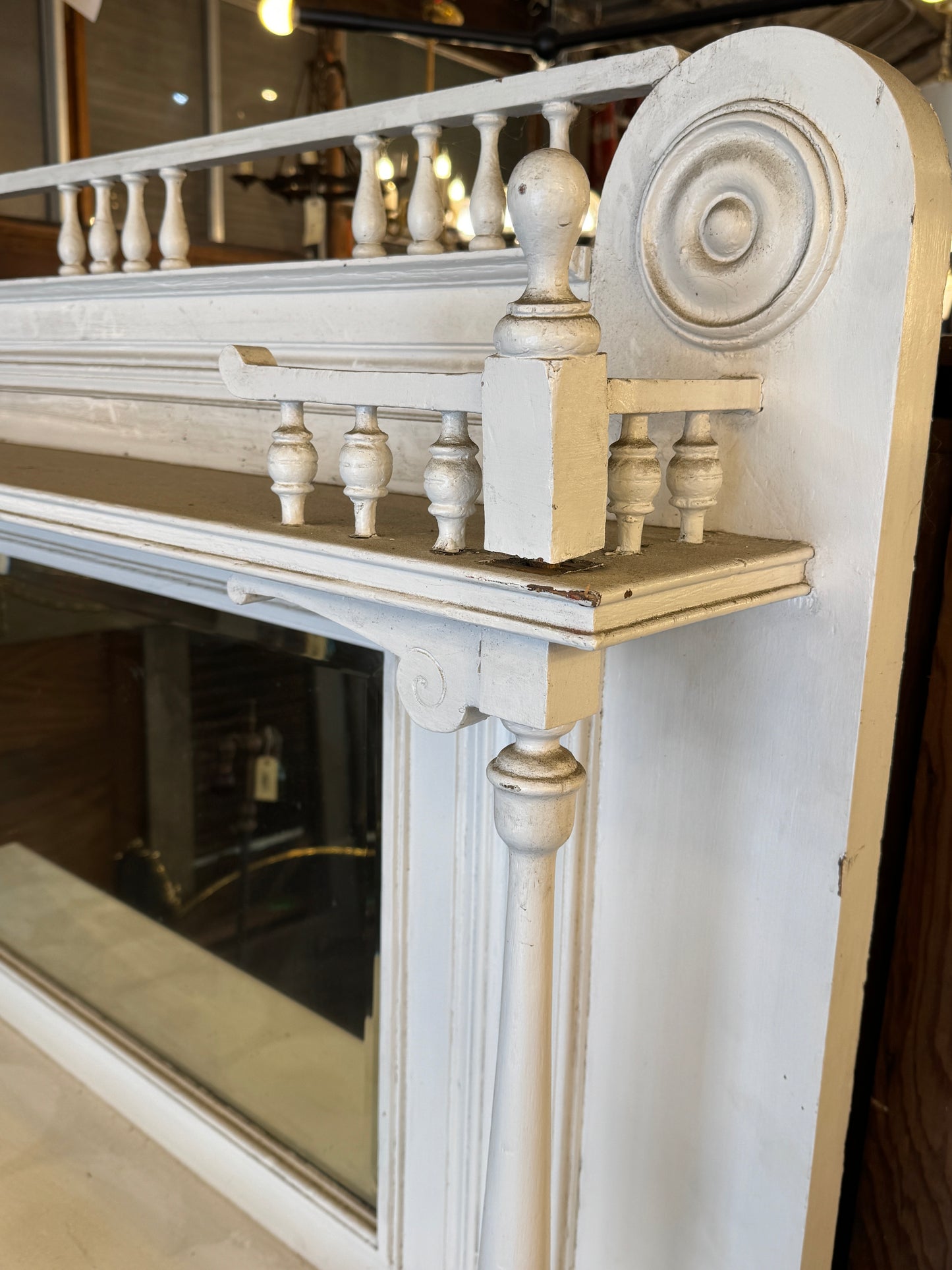 Antique Victorian Fireplace Surround