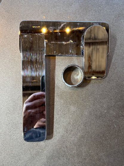 Graff Sento Single Handle Wall-Mount Bathroom Faucet