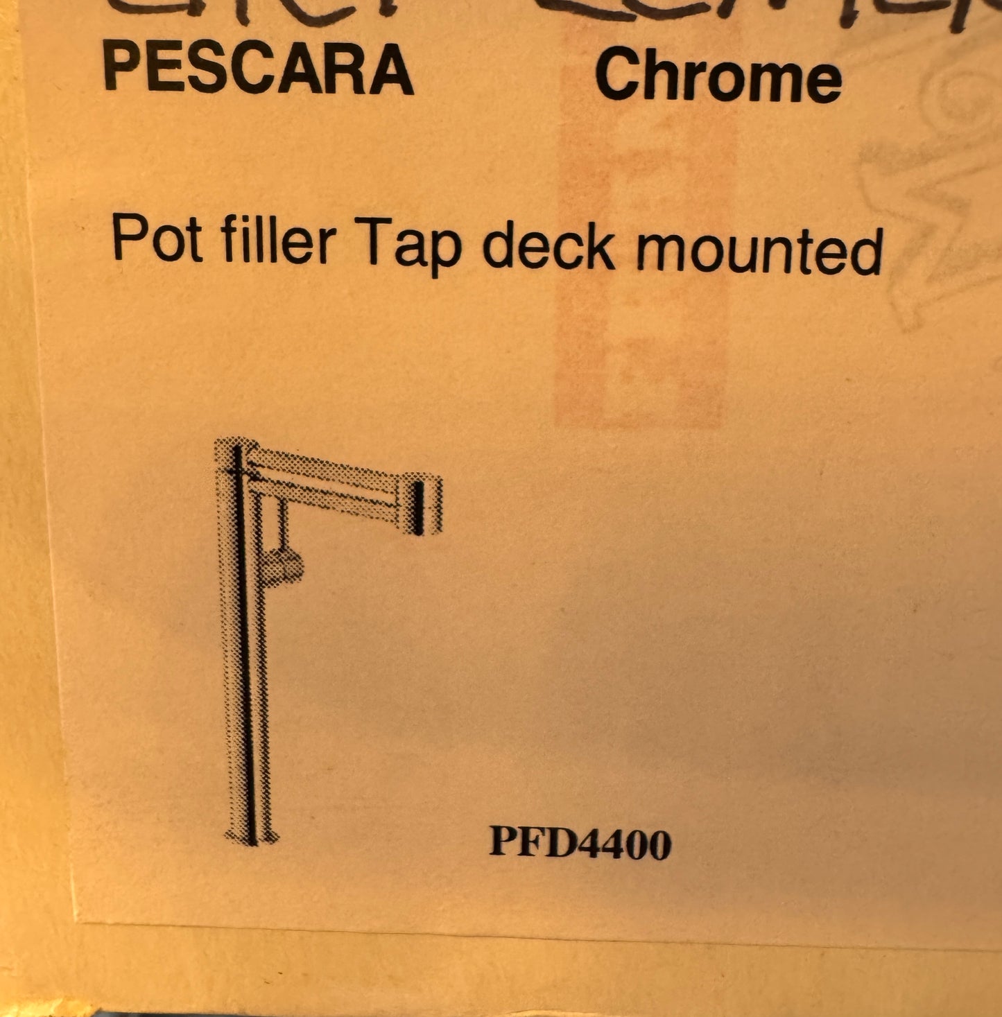 Franke Pescara Single Handle Polished Chrome Pot Filler