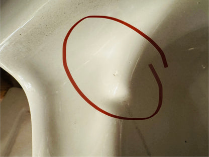 1956 Standard Wall Mount Bathroom Sink Light Grey