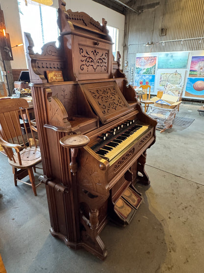 Antique A. B. Chase Pump Organ
