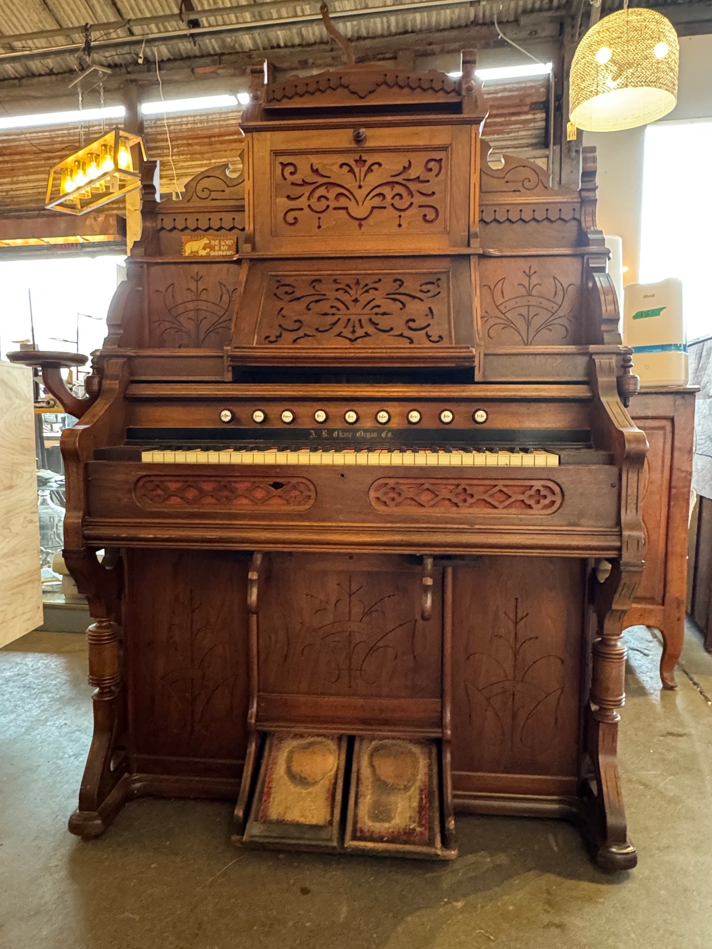 Antique A. B. Chase Pump Organ
