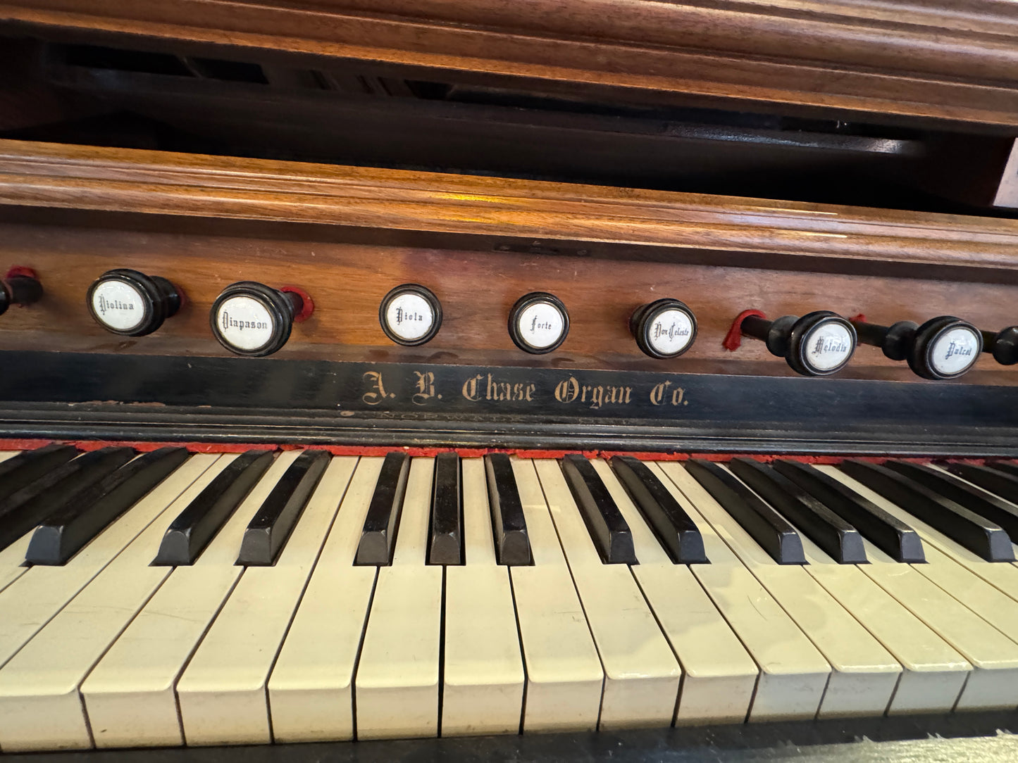 Antique A. B. Chase Pump Organ