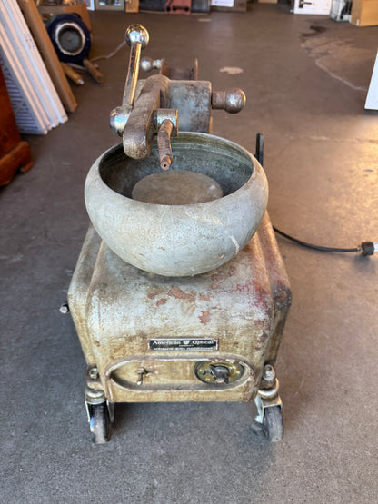Vintage American Optical Lens Polisher