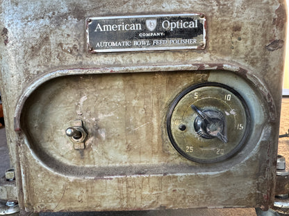 Vintage American Optical Lens Polisher