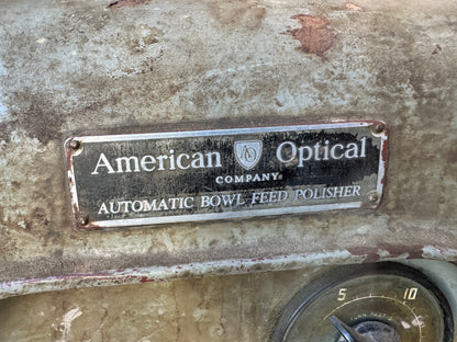 Vintage American Optical Lens Polisher