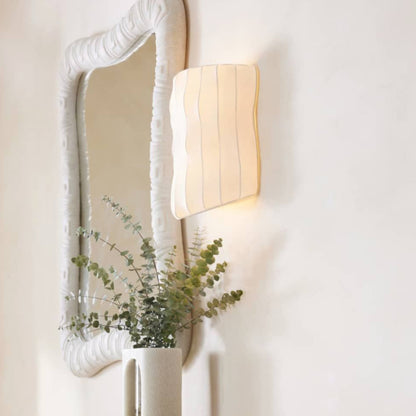 Arteriors Famoso Wall Sconce With Faux Vellum Shade Ivory