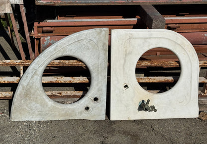Carrara Marble Victorian Corner Sink Countertops
