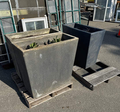 Large Concrete Giannini Planters