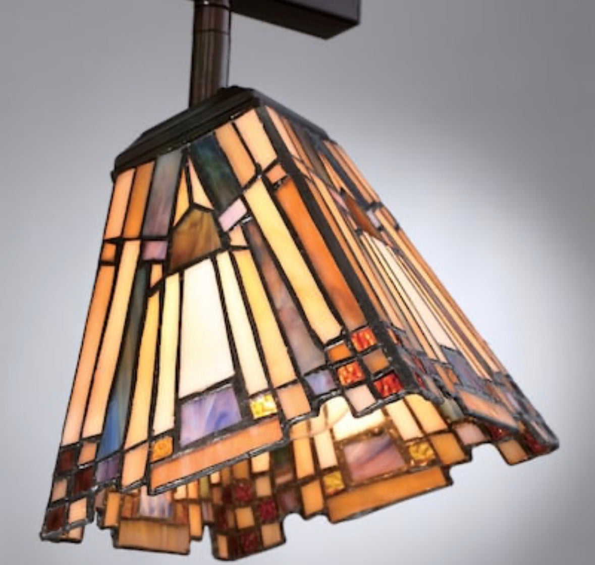 Quoizel Inglenook Tifanny 4-Light Track Bar