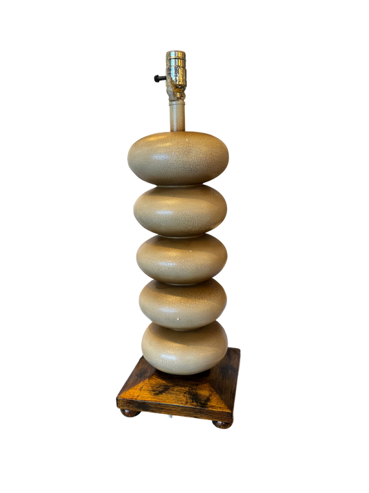 Stacked Table Lamp