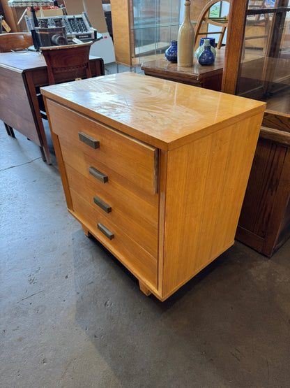 Vintage Mid Century Modern 4-Drawer Dresser