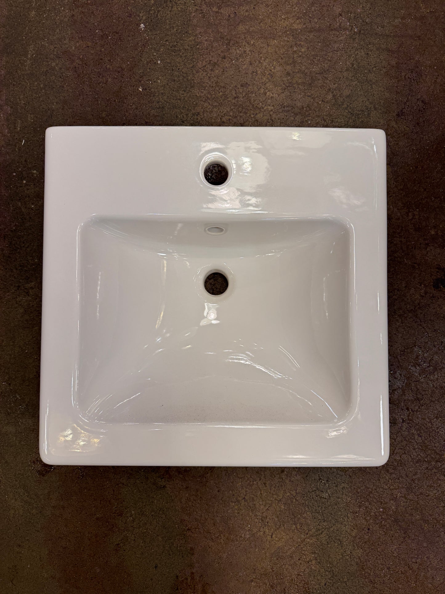 New White Ikea Tvallen Wall Mount Bathroom Sink