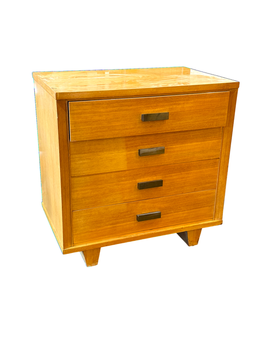 Vintage Mid Century Modern 4-Drawer Dresser