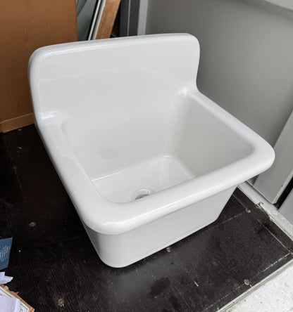 Gourmetier GPKWS221820 Ceramic Wall Mount Utility Sink