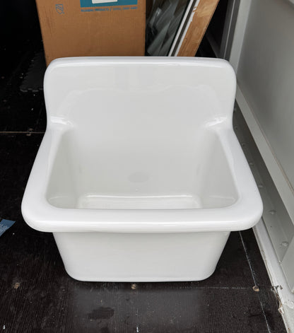 Gourmetier GPKWS221820 Ceramic Wall Mount Utility Sink