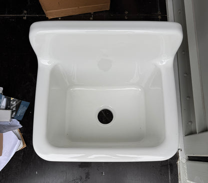 Gourmetier GPKWS221820 Ceramic Wall Mount Utility Sink