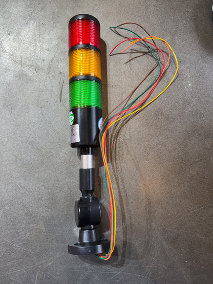 HNTD 12V LED Warning Light Semaphore Indicator Lamp TD-50 3 Color