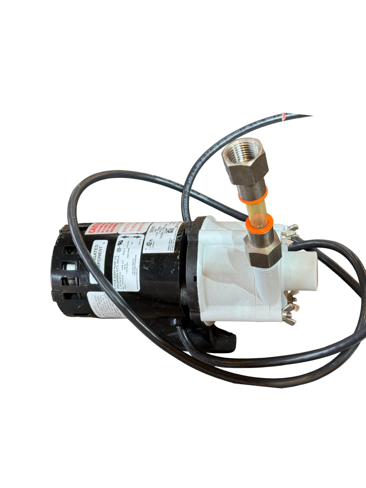 Little Giant 2-MD 1/30 HP 115-Volt, 510 GPH Magnetic Drive Pump