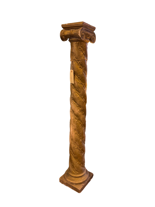 Gold Concrete Pillar