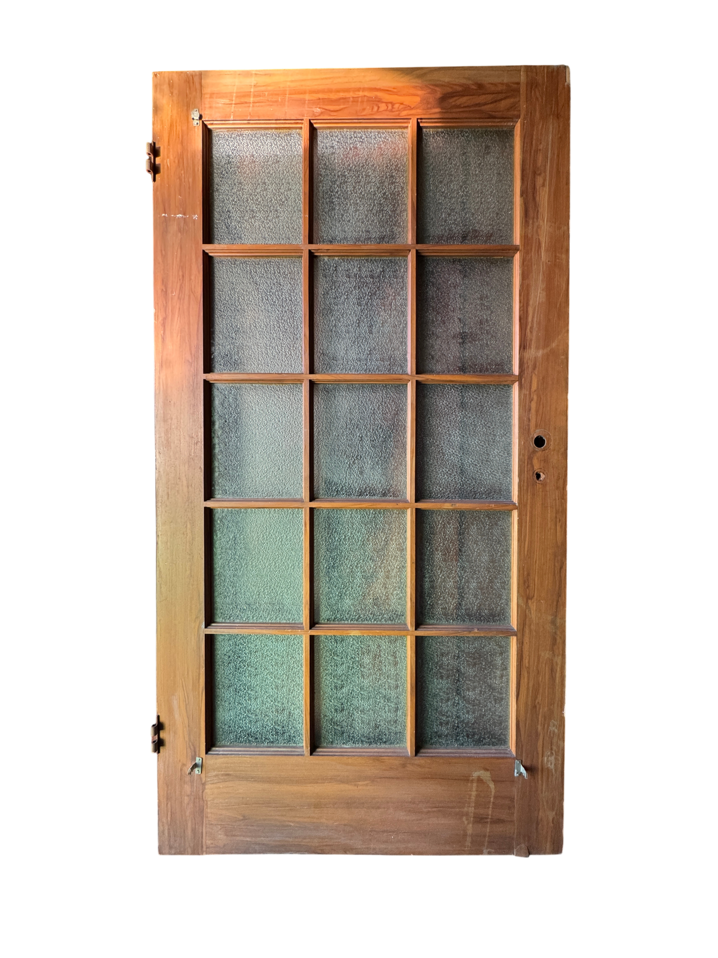 Interior 15 Lite Door With Oscure Glass