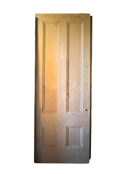 Pair of Vintage Redwood Pocket Doors Victorian