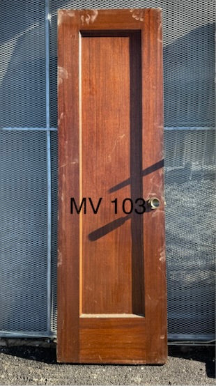 Vintage Mahogany Interior Doors