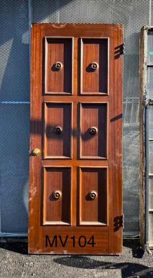 Vintage Mahogany Interior Doors