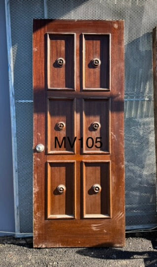 Vintage Mahogany Interior Doors
