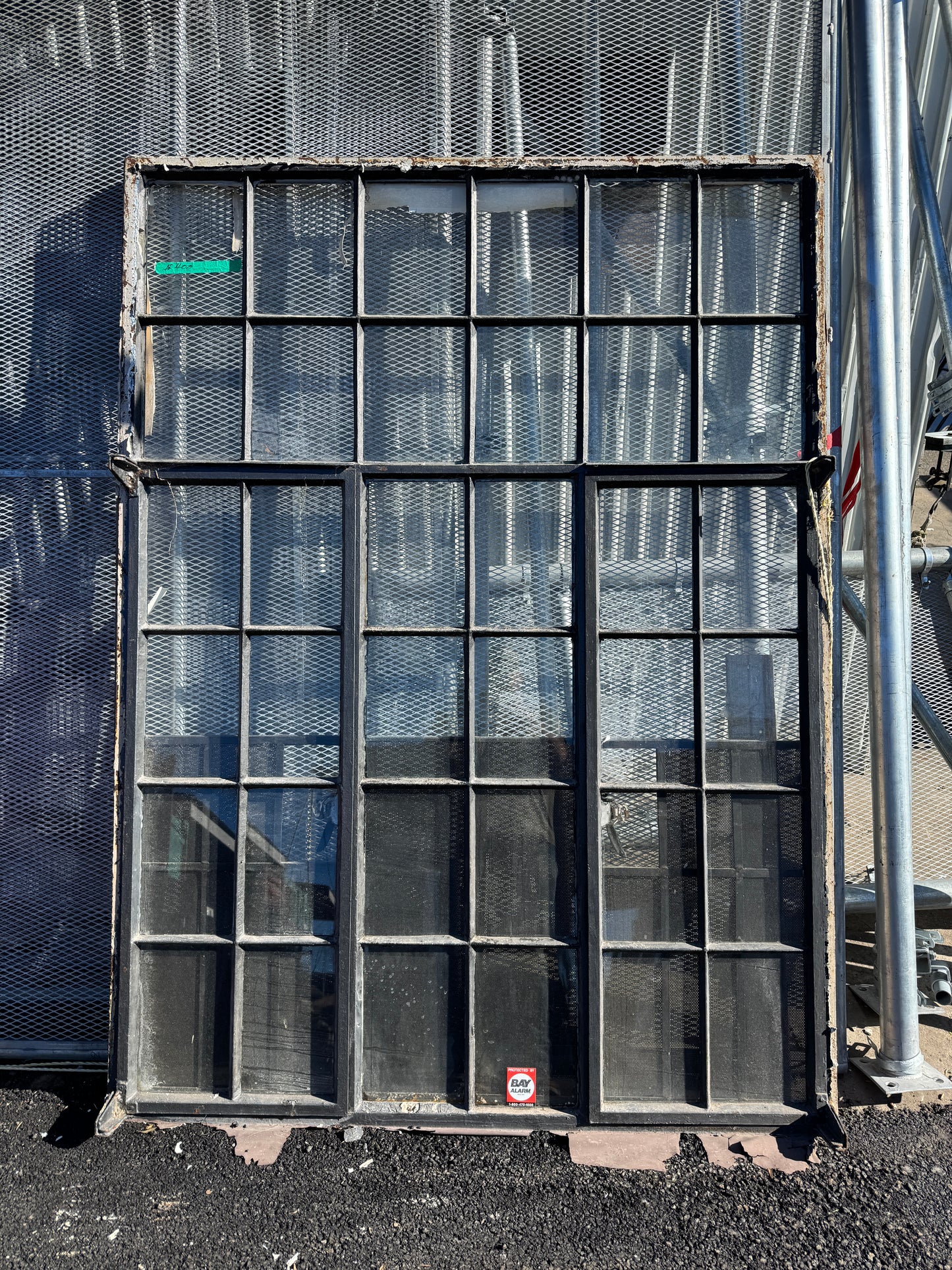 Large Steel Frame Window With Casements