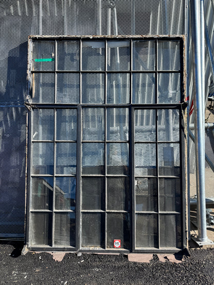 Large Steel Frame Window With Casements