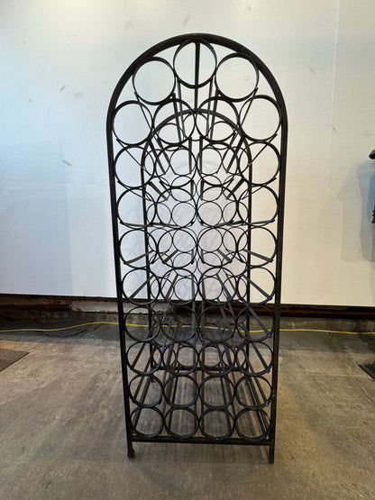 Mid Century Modern Arthur Umanoff 39 Bottle Wine Rack