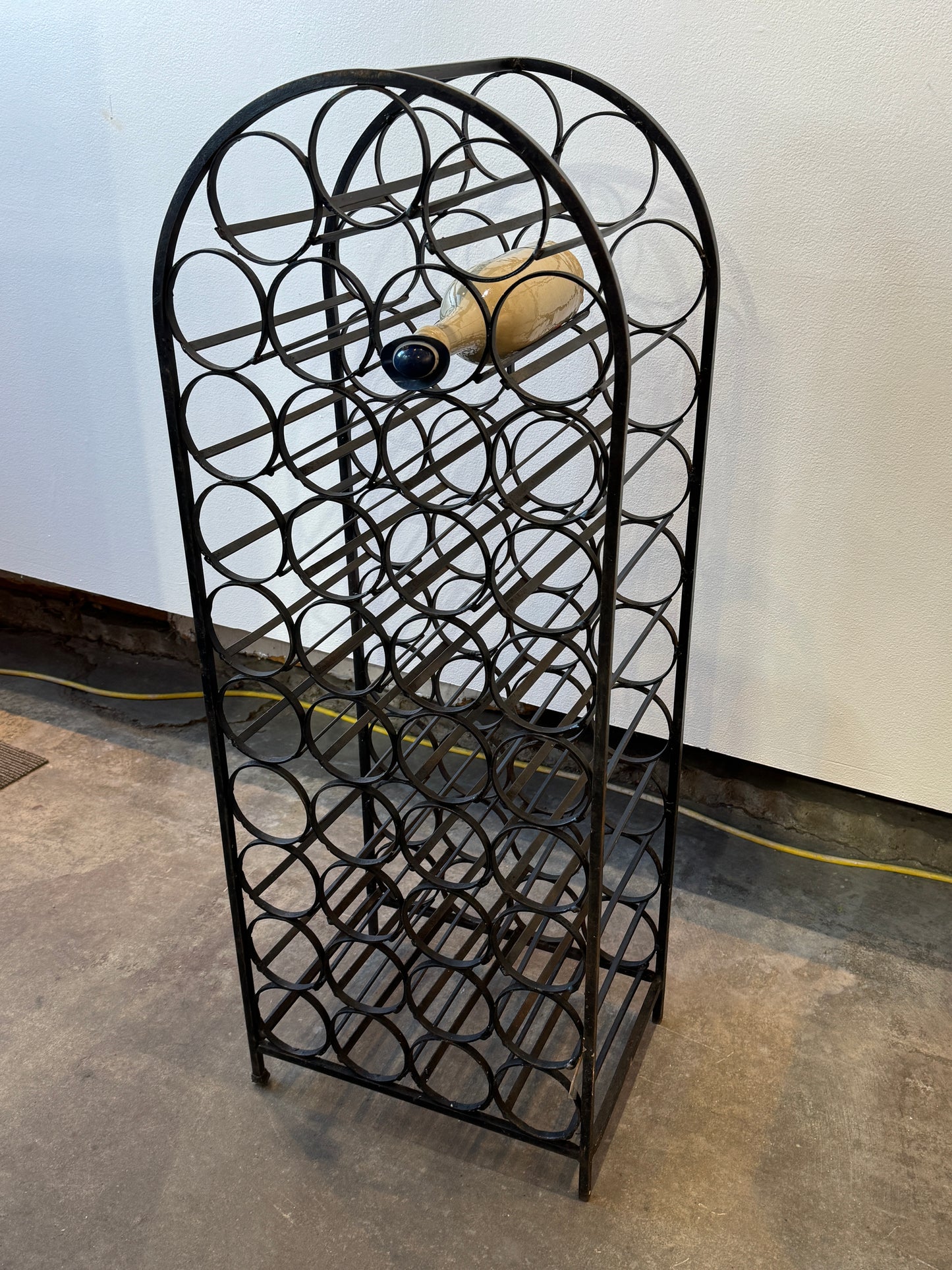 Mid Century Modern Arthur Umanoff 39 Bottle Wine Rack