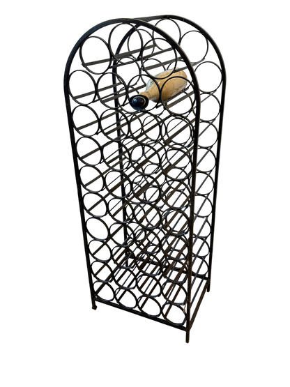 Mid Century Modern Arthur Umanoff 39 Bottle Wine Rack