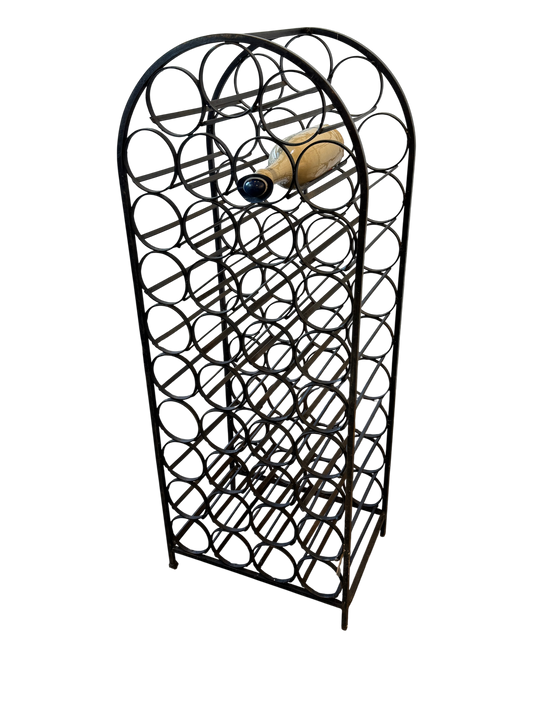 Mid Century Modern Arthur Umanoff 39 Bottle Wine Rack