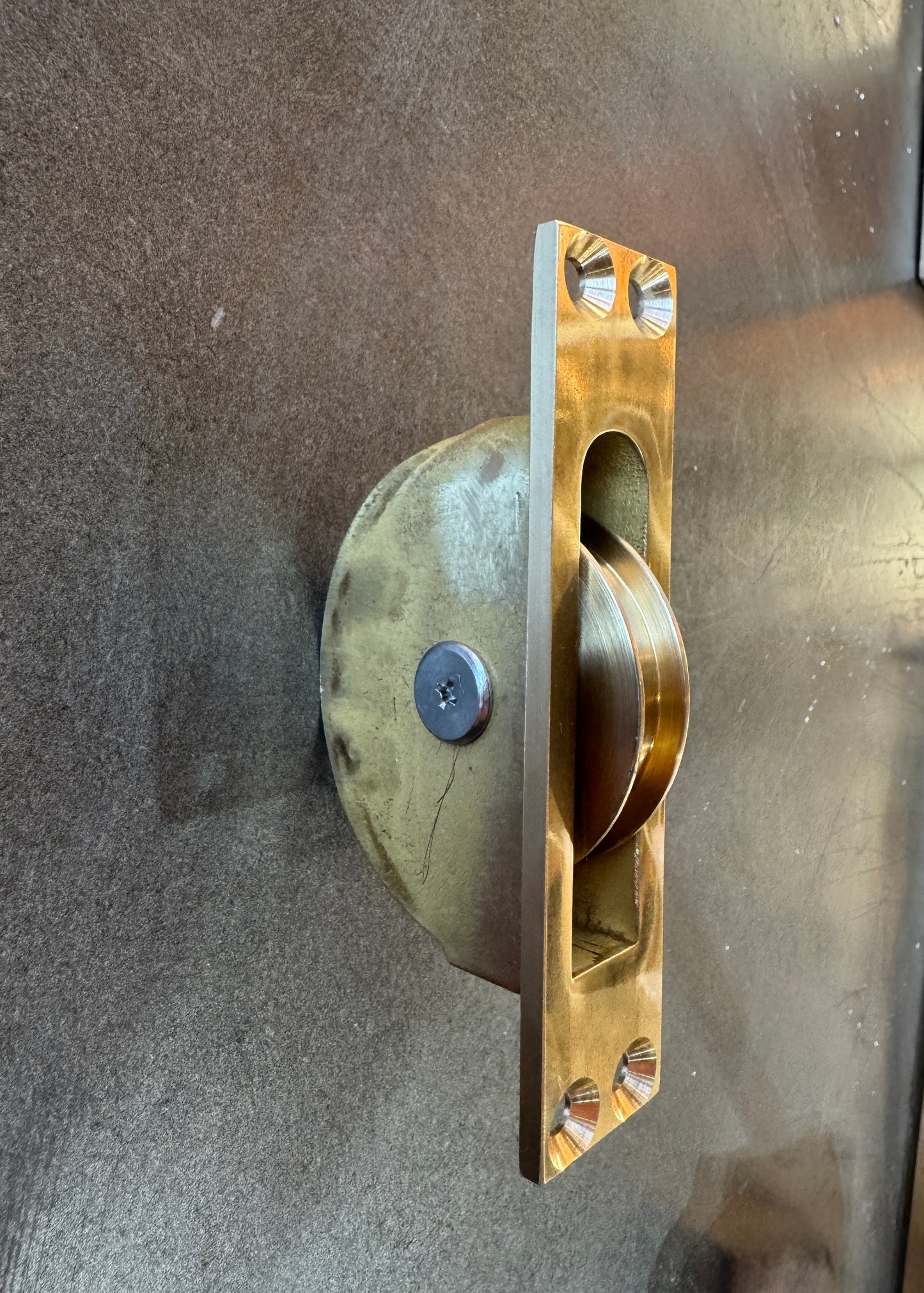 (4) Premium Solid Brass Ball Bearing Sash Window Pulley
